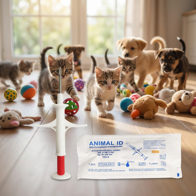 Ultra-kleine en lichtgewicht FDX-B mini-dierentransponder voor dierenverblijven ZS007