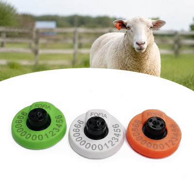 Duurzame elektronische oormerken voor het volgen van vee, geschikt voor identificatie en monitoring van vee, schapen en geiten
