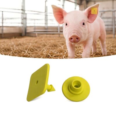 Laserprinten van varkensoortags met EPC Gen2 V2 0-nalevingsnormen Ideaal voor veebewaking en boerderijbeheer