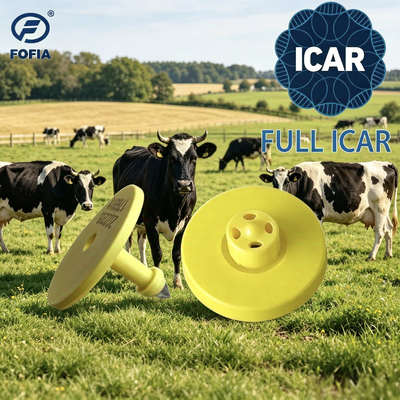 Duurzame elektronische oorplaat voor veehouderij Identificatie en tracking van vee met ICAR-certificering