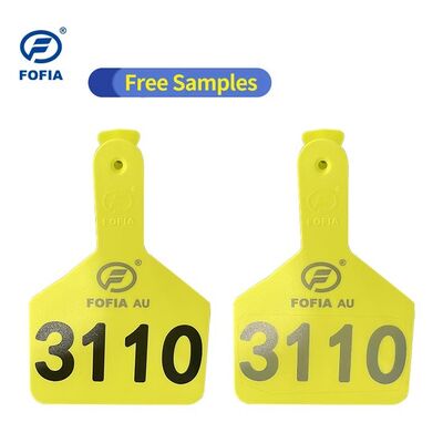 Groothandel aangepaste schapen oormerk Eendelige TPU vee oorbel tags laserprint dier oormerk te koop