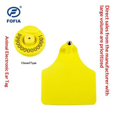 Nieuwe IEC 68-2-6 Vibration Standard Plastic RFID Ear Tag voor veeteelt met veilige en nauwkeurige identificatie