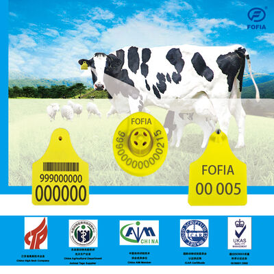 134.2KHZ Oordopjes TPU Materiaal RFID Dierenidentificatie Custom OEM Duurzaam Runder Schaap Geit Varken Veeteelt Boerderij Oordopjes
