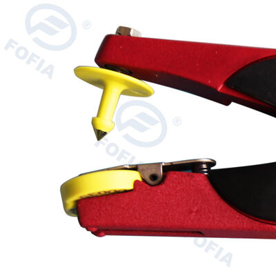 Elektronisch aangepast oormerk voor runderen RFID-technologie FDX-B-type Plastic & TPU Material Model ET907