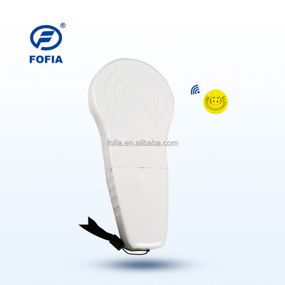 Waterdichte RFID-handheldlezer met 128x32 OLED-scherm USB voor plastic.