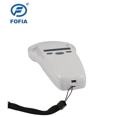 Duurzame RFID-handheldlezer met 128x32 OLED-scherm USB voor plastic
