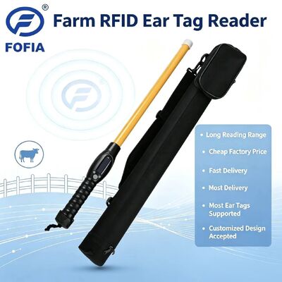 FOFIA Waterdicht PT280 RFID Reader 134.2kHz PVC Plastic NLIS Australië ICAR Goedgekeurde ID vee USB ISO 11784/5 10-20cm