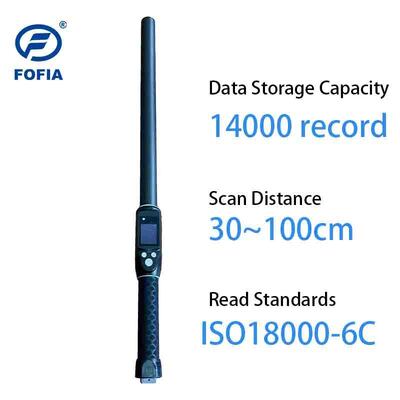 FOFIA Waterdicht Langbereik 134,2kHz RFID Oordopjeslezer ISO11784/5 Protocol 30-100cm Afstand lezen PVC