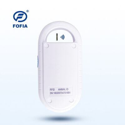 Handheld Plastic Animal Microchip RFID Card Reader PT160 134.2kHz OLED Screen USB Lithiumbatterie CE gecertificeerd ISO 11784/11785