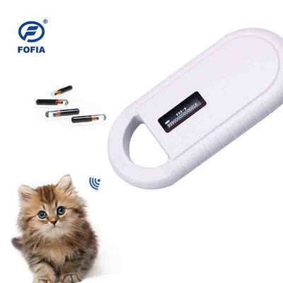 Handheld Animal Microchip RFID Card Reader PT160 134.2kHz OLED Screen USB Lithium Battery CE gecertificeerd ISO 11784/11785 Protocol
