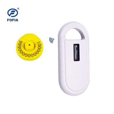 Handheld Animal Microchip RFID Card Reader PT160 134.2kHz OLED Screen USB Lithium Battery CE gecertificeerd ISO 11784/11785 Protocol