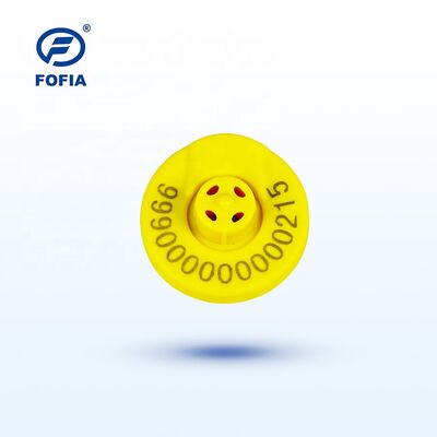 134.2kHz RFID-oordopening voor vee met spanning van 350N Volledige ICAR-certificering
