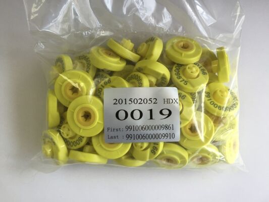 UHF RFID-oortekens voor vee Duurzame plastic microchip-ID-tags voor runderen Schapen Varkens Dieren
