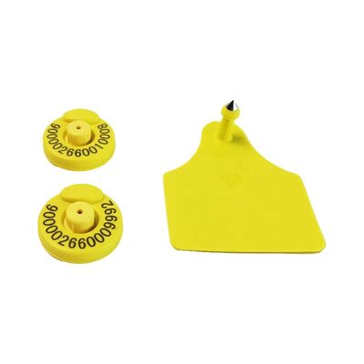 Fofia Universele vee-oormerken-ISO/ICAR-gecertificeerde TPU RFID-tags 17 cm leesafstand voor vee-geitenboerderijbeheer