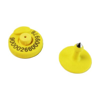 Fofia Universele vee-oormerken-ISO/ICAR-gecertificeerde TPU RFID-tags 17 cm leesafstand voor vee-geitenboerderijbeheer