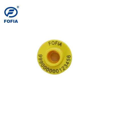 Hoge kwaliteit nieuwe OEM ET957 134,2 kHz TPU dierlijke elektronische oormerken voor varkens vee schapen-10cm leesbereik -20 ~ 80C 29,90,3 mm