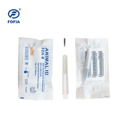 ICAR Gecertificeerde Fofia 2026 Nieuwe Hot Selling RFID 134.2kHz Hond Dier ID Microchip Split Type Plastic ZS008 Waterdicht voor Huisdier