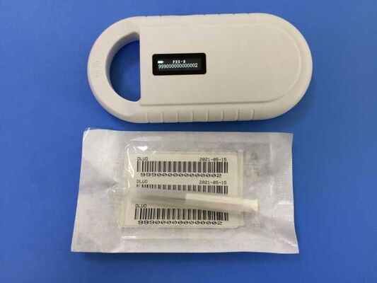 Fofia Handheld Plastic Animal Microchip RFID Card Reader PT160 134.2kHz OLED Screen USB Lithium Battery CE gecertificeerd ISO