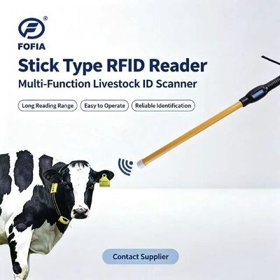 Waterproof PT280 RFID Reader 134.2kHz PVC Plastic NLIS Australië ICAR Goedgekeurd Vee ID USB ISO 11784/5 Wiegand RS232