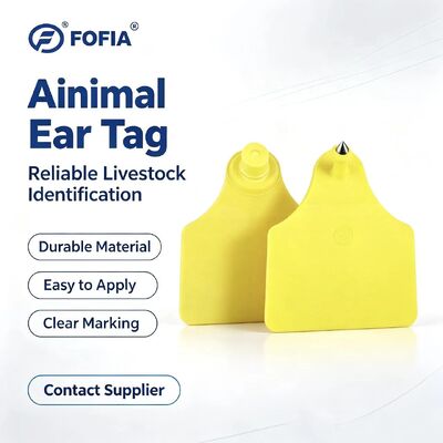 ICAR T904+T905 Combinatie Dieren Oormerk Nieuwe Hoge Kwaliteit RFID TPU 70*57mm Laser Codering 3 Jaar Garantie Boerderij Gebruik voor Vee