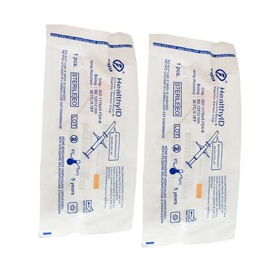 ICAR-gecertificeerde Fofia Nieuwe Temperatuur-voelende Hete Microchip RFID Bio-glas Wit HT001 Dier ID Waterdichte Hond Kat Huisdieren 1.5
