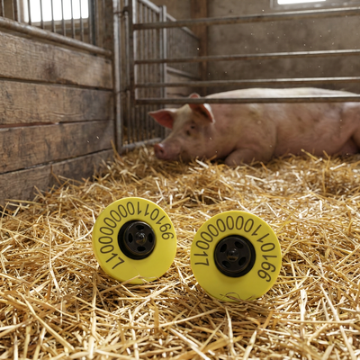 Fofia Full ICAR ET908 134.2khz Rfid Elektronisch schapen-geiten-oortag