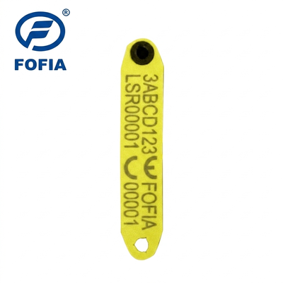 Nieuw Fofia Hittebestendig Geïntegreerd Anti-verlies Elektronisch ET969 Geel Schapen RFID Oormerk TPU Materiaal RF Dier