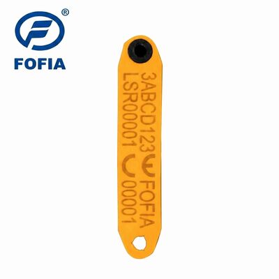 Nieuw Fofia Hittebestendig Geïntegreerd Anti-verlies Elektronisch ET969 Geel Schapen RFID Oormerk TPU Materiaal RF Dier