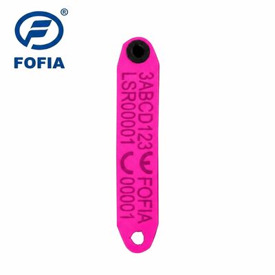 Nieuw Fofia Hittebestendig Geïntegreerd Anti-verlies Elektronisch ET969 Geel Schapen RFID Oormerk TPU Materiaal RF Dier