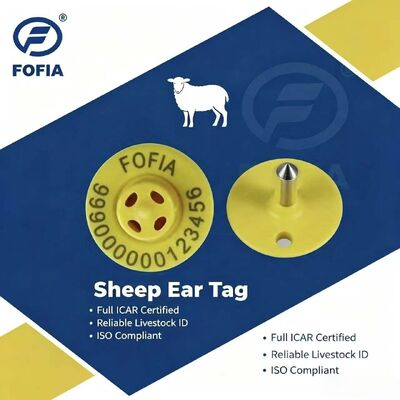 Hoge Kwaliteit Nieuwe ET957+T901 134.2kHz TPU Elektronische Chip Oormerken voor Geiten Varkens Koeien Dieren Boerderij 10cm Leesbereik -20~80C