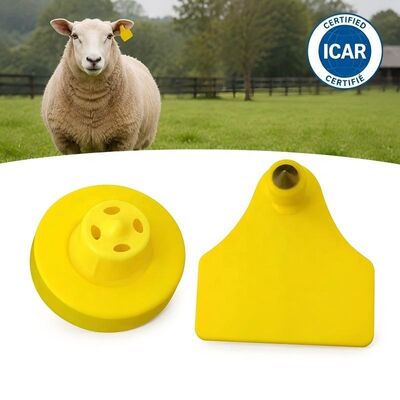Waterdicht Fofia ET957+T967 Schapen Geit Combinatie Elektronisch Dieren Tracker Oormerk Nieuwe Hoge Kwaliteit RFID TPU Laser Codering
