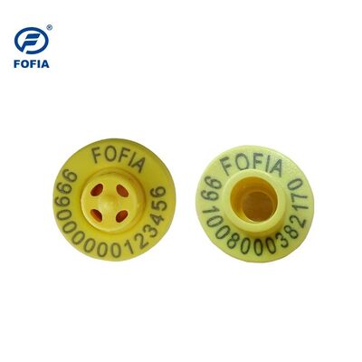 Waterdicht Fofia ET957+T967 Schapen Geit Combinatie Elektronisch Dieren Tracker Oormerk Nieuwe Hoge Kwaliteit RFID TPU Laser Codering