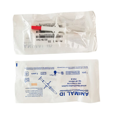 FOFIA Nieuwe RFID 134,2kHz Animal Microchip FDX/EM4305 Chip IP67 Waterdicht Runder/varkens/schapen