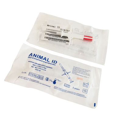 Duurzame Fofia Nieuwe Hete Verkoop RFID 134.2kHz PP Materiaal Hond ID Microchip Waterdichte Boerderij Gebruik Huisdier Injectie 1.5 Jaar Oorlabel