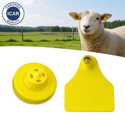 Hoogwaardige nieuwe OEM ET957 134.2kHz TPU Chip Animal Ear Tags voor Varkens Schapen Koeien-10cm Leesbereik -20~80C ICar