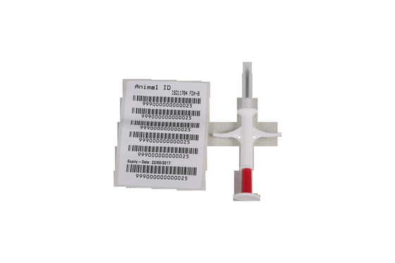 Inplanteerbare Markering 134,2 KHz 20G 2.12mm X 12mm van de Microchiprfid Transponder
