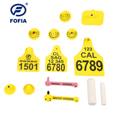 FOFIA RFID-elektronisch oortekensysteem voor dieren met thermometer voor runderen en schapen