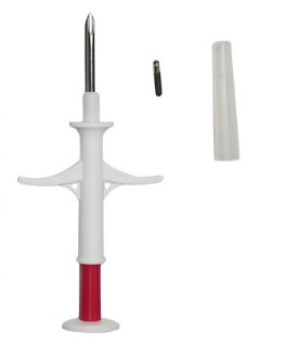 6.86g ISO-de Spuiteo van de Transpondermicrochip Gassterilisatie 1.4*8mm