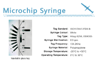 Dierlijke Microchipmicrochip Chip Rfid 1.4*8mm Dierlijke Huisdier het Volgen Identiteit Chip For Dogs