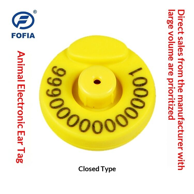 Nieuwe IEC 68-2-6 Vibration Standard Plastic RFID Ear Tag voor veeteelt met veilige en nauwkeurige identificatie