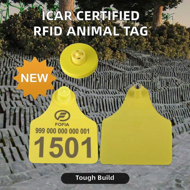 FULL ICAR Oordopjes RFID Elektronisch Oordopje Voor vee Dieren Tamperproof TPU Oordopjes Voor runderen Voor veebeheer
