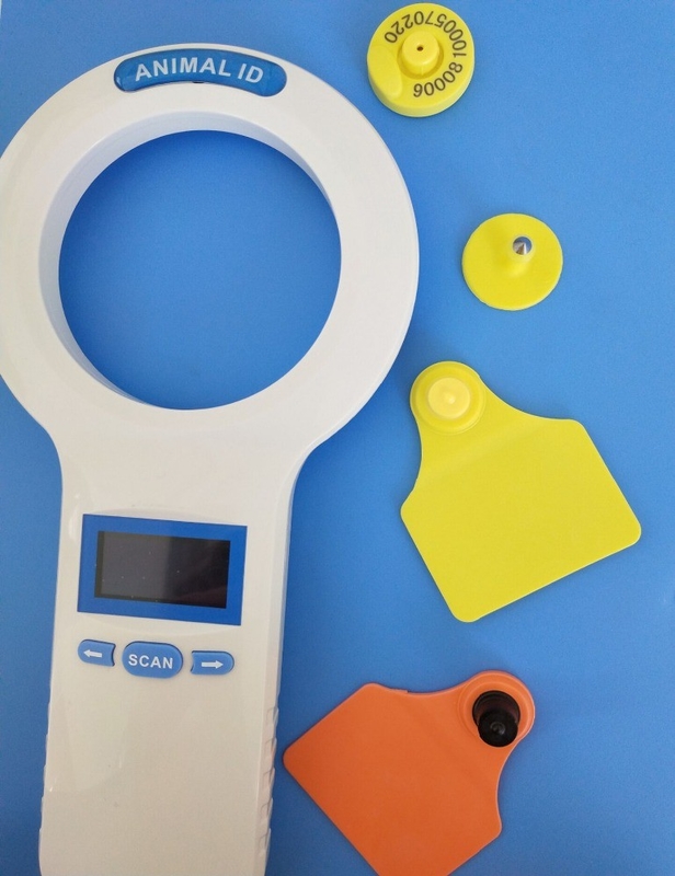 CE- en ROHS-gecertificeerde RFID-microchipscanner voor dieridentificatie met meerdere taalopties