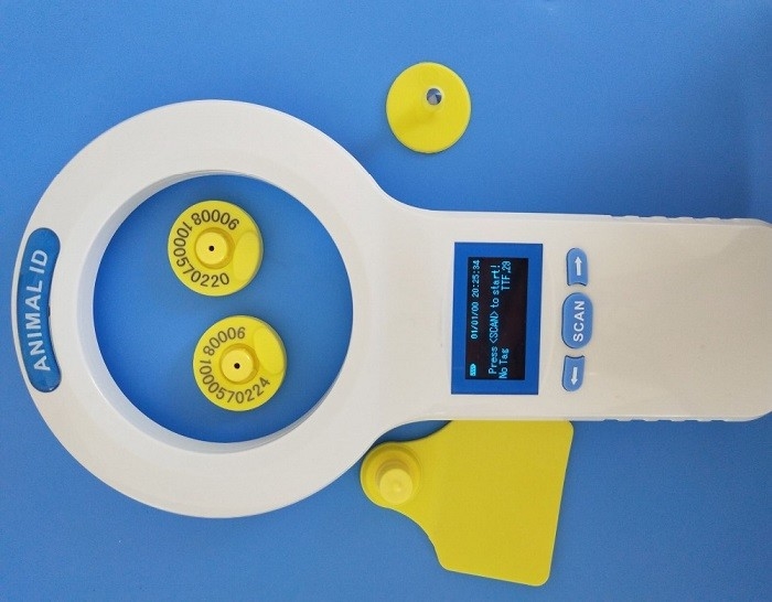 ISO11784/85 Compatibele RFID-microchipscanner voor dieridentificatie