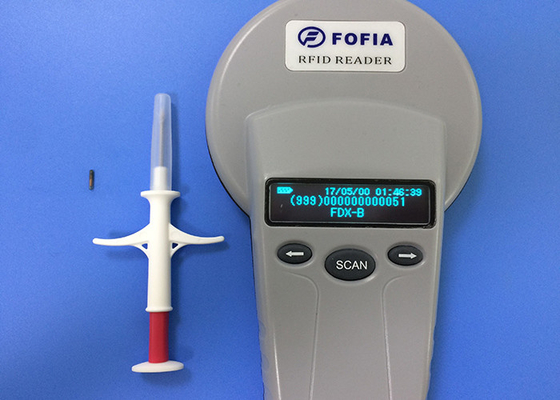 Dierlijke de Microchipscanner van ISO voor Huisdierenbeheer, Draagbare RFID-Zaklezer